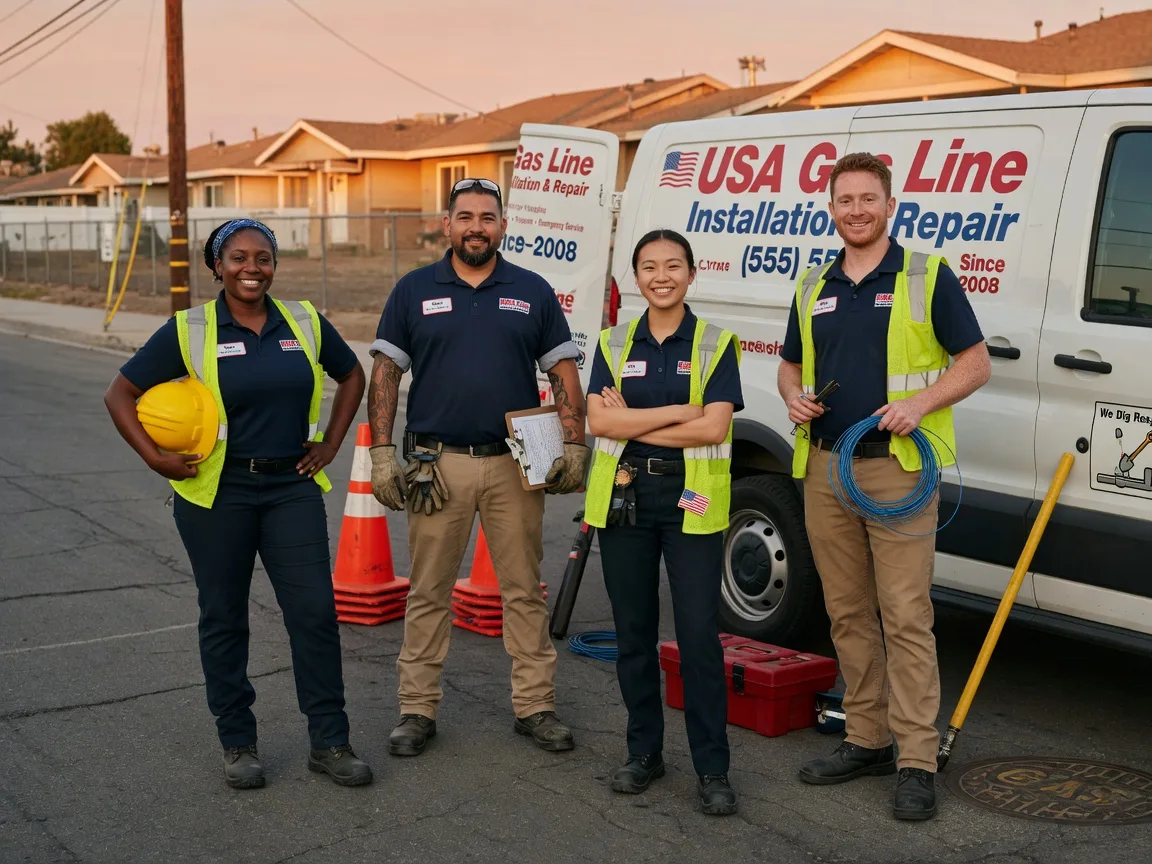 Gas Line Installation company in Okolona, MS